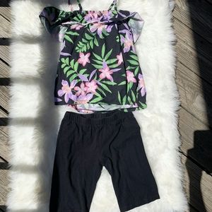 Girls summer short set